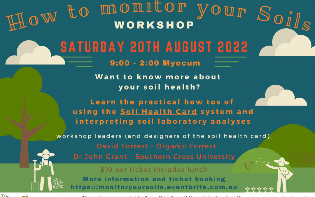 Byron Shire Council Smart Farms Series: How to monitor your soils Workshop
